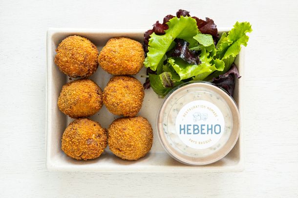 Croquettes de Poulet ThaÏ Maison & sauce Tonkatsu Hebeho