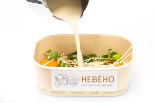 Ravioles de Gambas & Bouillon Thaï Hebeho