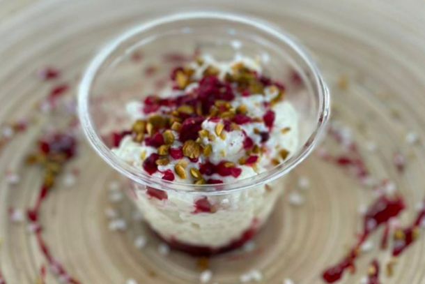 Riz au lait maison vanille et fruits rouges